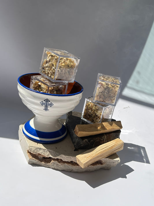 Ceramic Burner and Resin Bundle