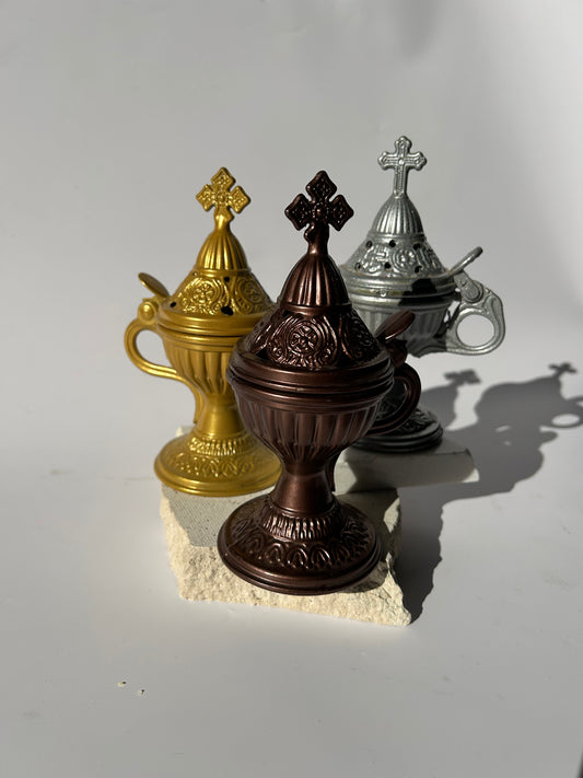 Cast Iron Incense Burner